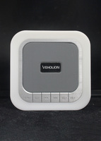 VEHOLION Night Lights Bluetooth Alarm Clock Speaker,Touch Sensor Bedside Lamp 