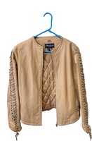 Marcia Collection Italian Leather Jacket (made In China) 