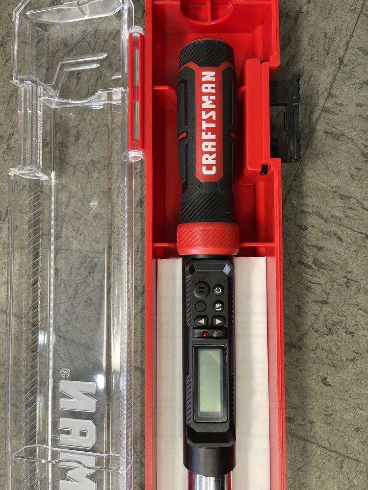 Craftsman Cmmt99436 Digital Torque Wrench 