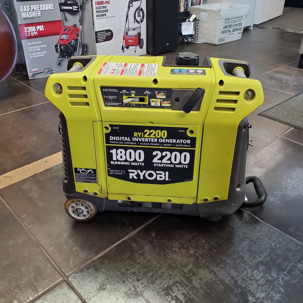 Ryobi Digital Inverter Generator RYi2200 Sterling & Knight Jewelry & Pawn