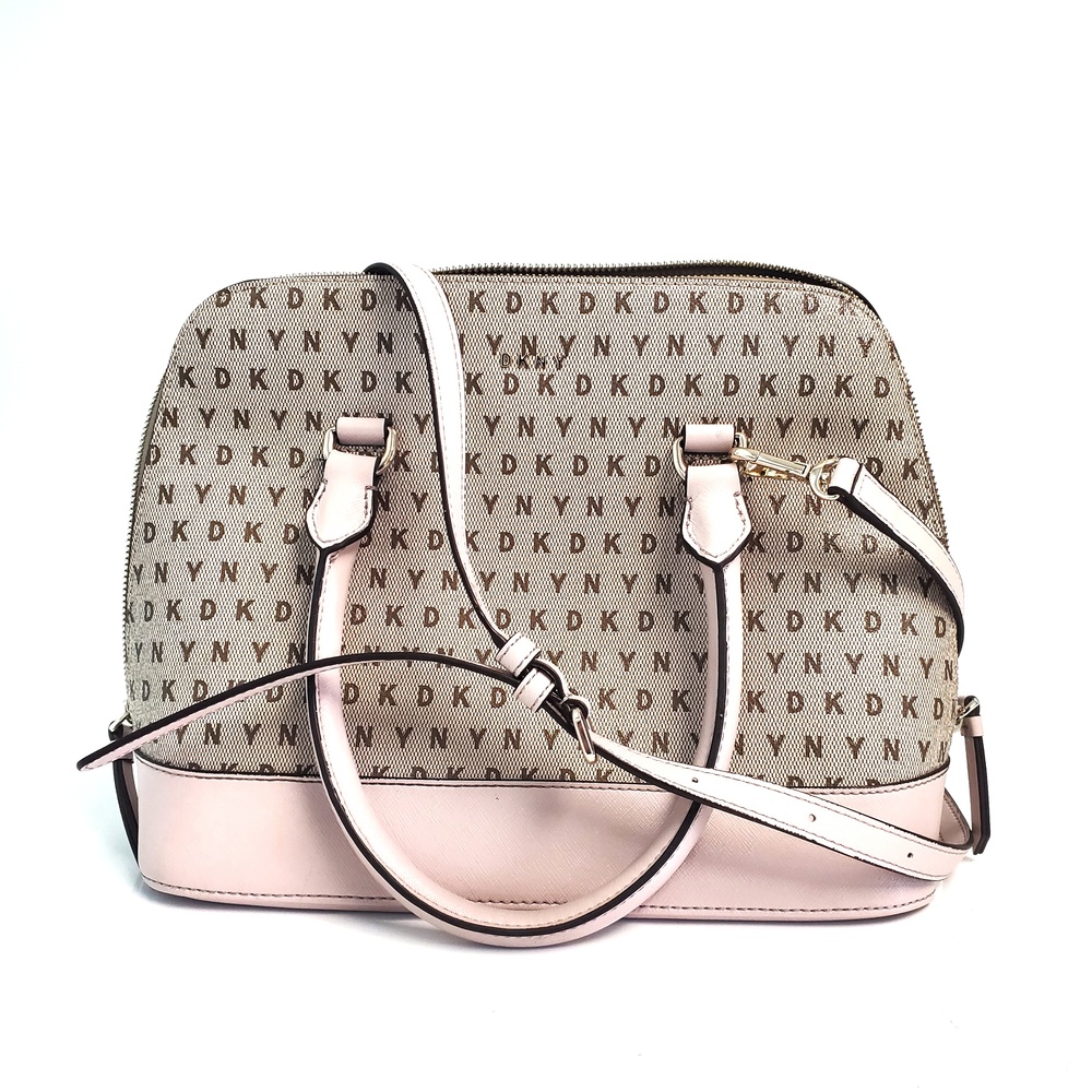 DKNY Crossbody/Shoulder Bag with light pink straps Sterling & Knight