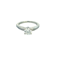 14kt White Gold .87ct  Diamond Engagement Ring