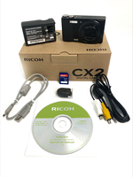 Ricoh CX2 9.29MP Digital Camera with 10.7x Optical Image Stabilized Zoom 