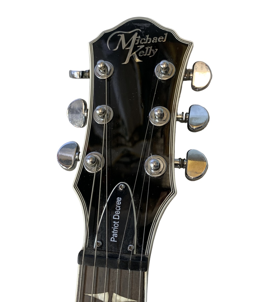 Michael Kelly Patriot Decree 6 String Electric Guitar Burst
