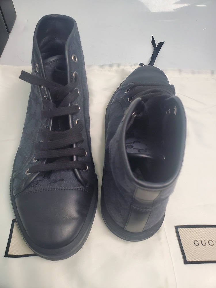 Gucci GG Guccissima Supreme High Top Sneakers