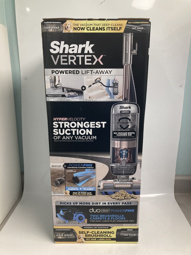 Shark AZ2002 Vertex DuoClean PowerFins Upright Vacuum