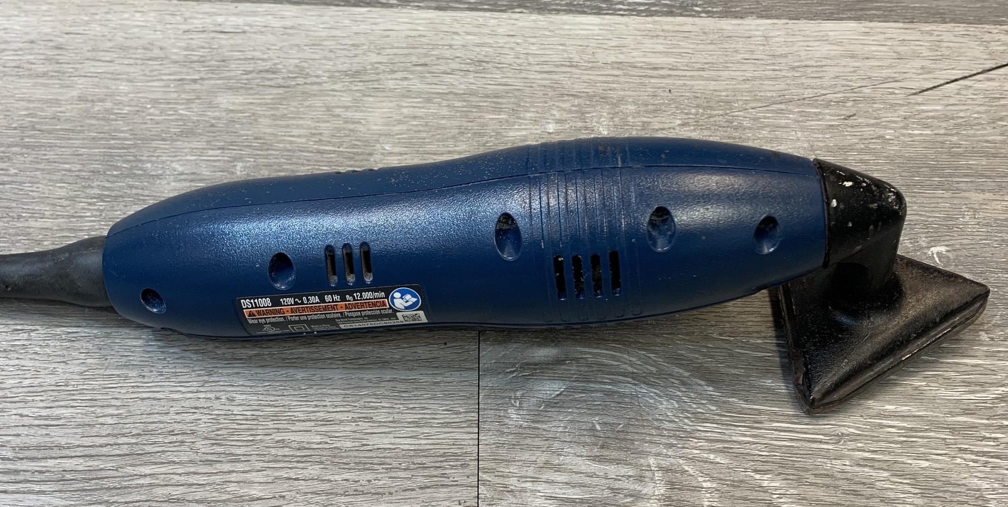 Ryobi DS11008 detail belt sander blue Sterling & Knight Jewelry & Pawn