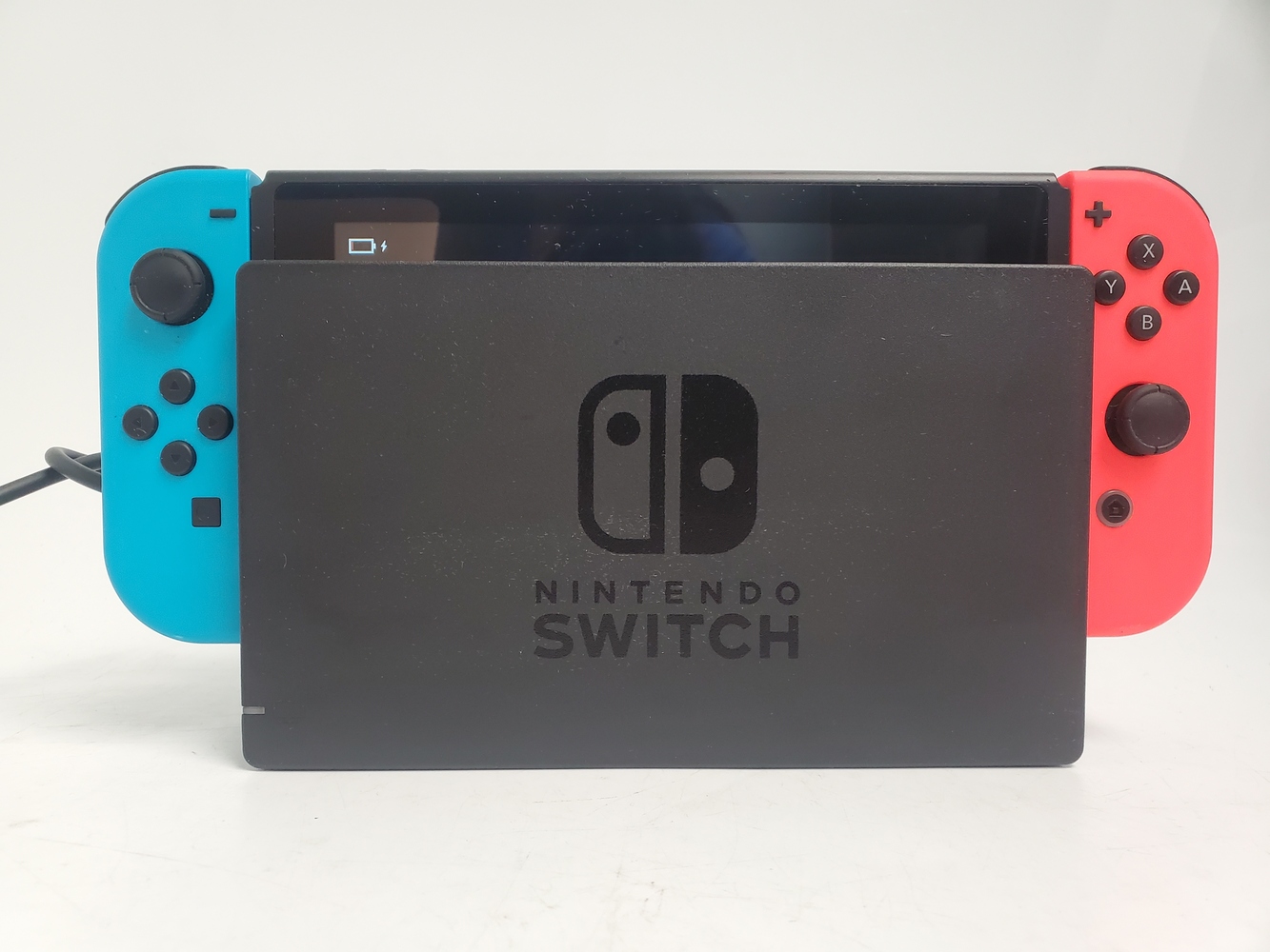 Nintendo Switch Neon Blue & Red Joycon Controllers | Sterling & Knight ...