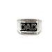 Sterling Silver Dad Ring 