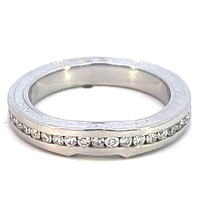  Platinum Diamond Band Ring