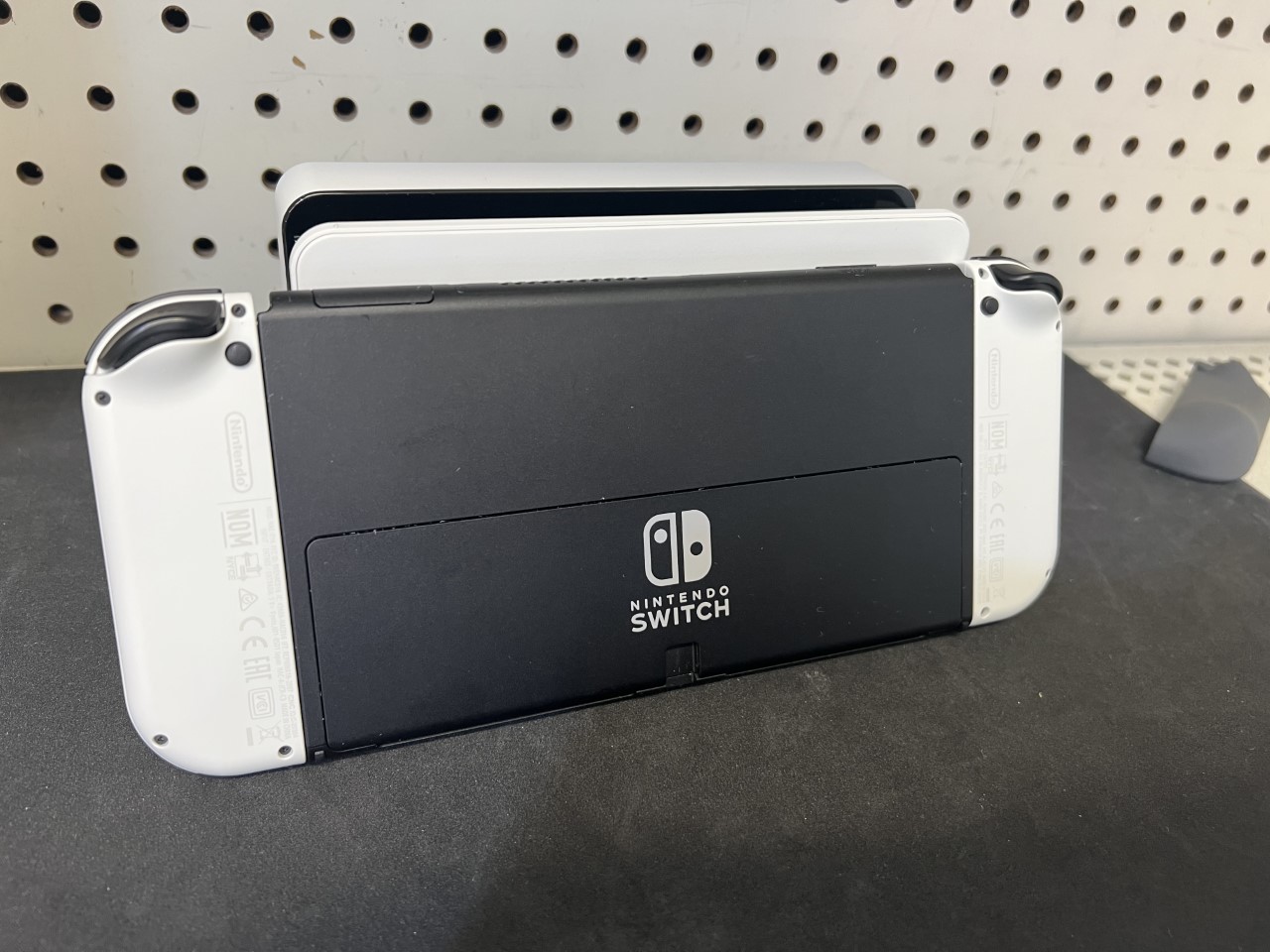 Nintendo Switch OLED Console White JoyCon Sterling & Knight Jewelry