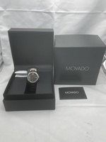 Movado Diamond Grey Mother Of Pearl Se Grey Stainless Steel And Gold Accents