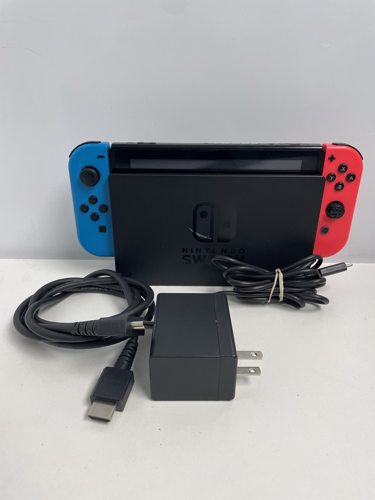 Nintendo Switch HAC-001 32GB Handheld System - Neon Blue/Neon Red