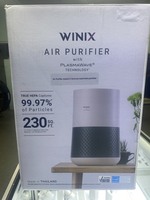 Winix A231 PlasmaWave 4-Stage True HEPA Tower Air Purifier - White/Grey
