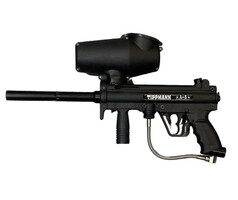 Tippman A-5 Paintball, 3 extra barrels