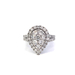 10kt White Gold 2.00ct tw Diamond Ring