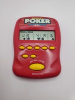 Radica Pocket Poker Draw & Deuces Electronic Handheld Game 1997