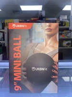 NEW URBNFit Small Exercise Ball - 9-inch Mini Pilates Ball - Black