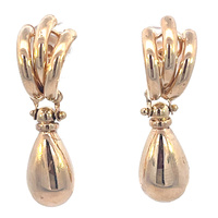  14kt Yellow Gold Dangle Earrings