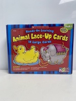Scholastic animal lace up cards 