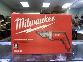 Milwaukee (6852-20) 18 Gauge Metal Shear Corded Tool 0-2 850 SPM Variable Speed 