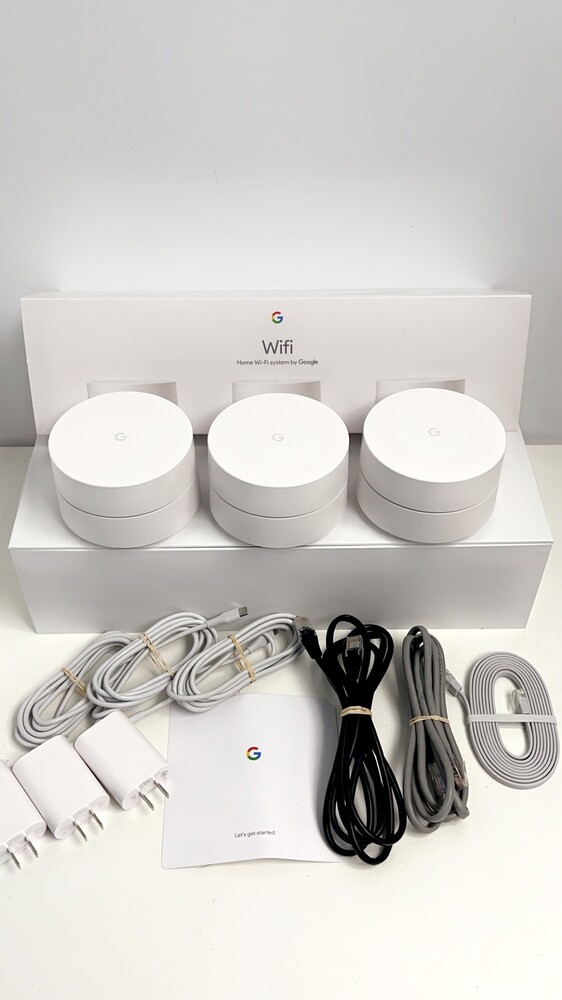 Google WiFi System 1-Pack Router Replacement For Whole Home Coverage