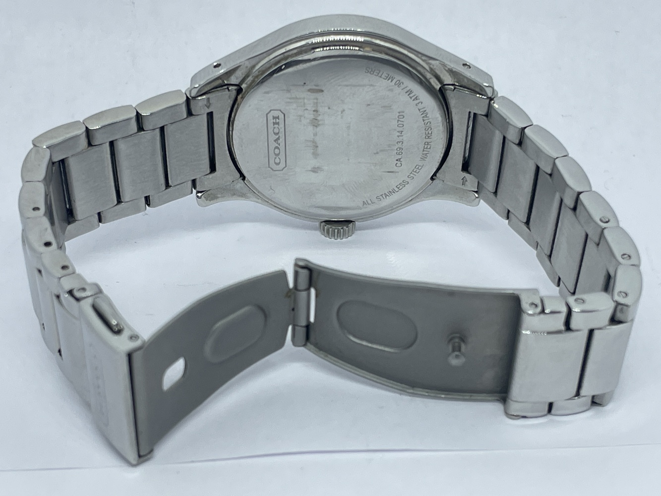 Coach Stainless Steel Watch 