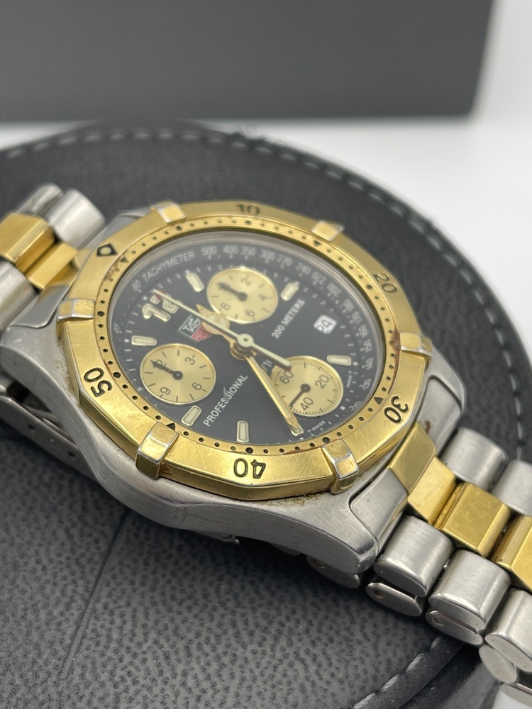 TAG HEUER Professional 200 CK1120 38mm Quartz Chronograph Two Tone