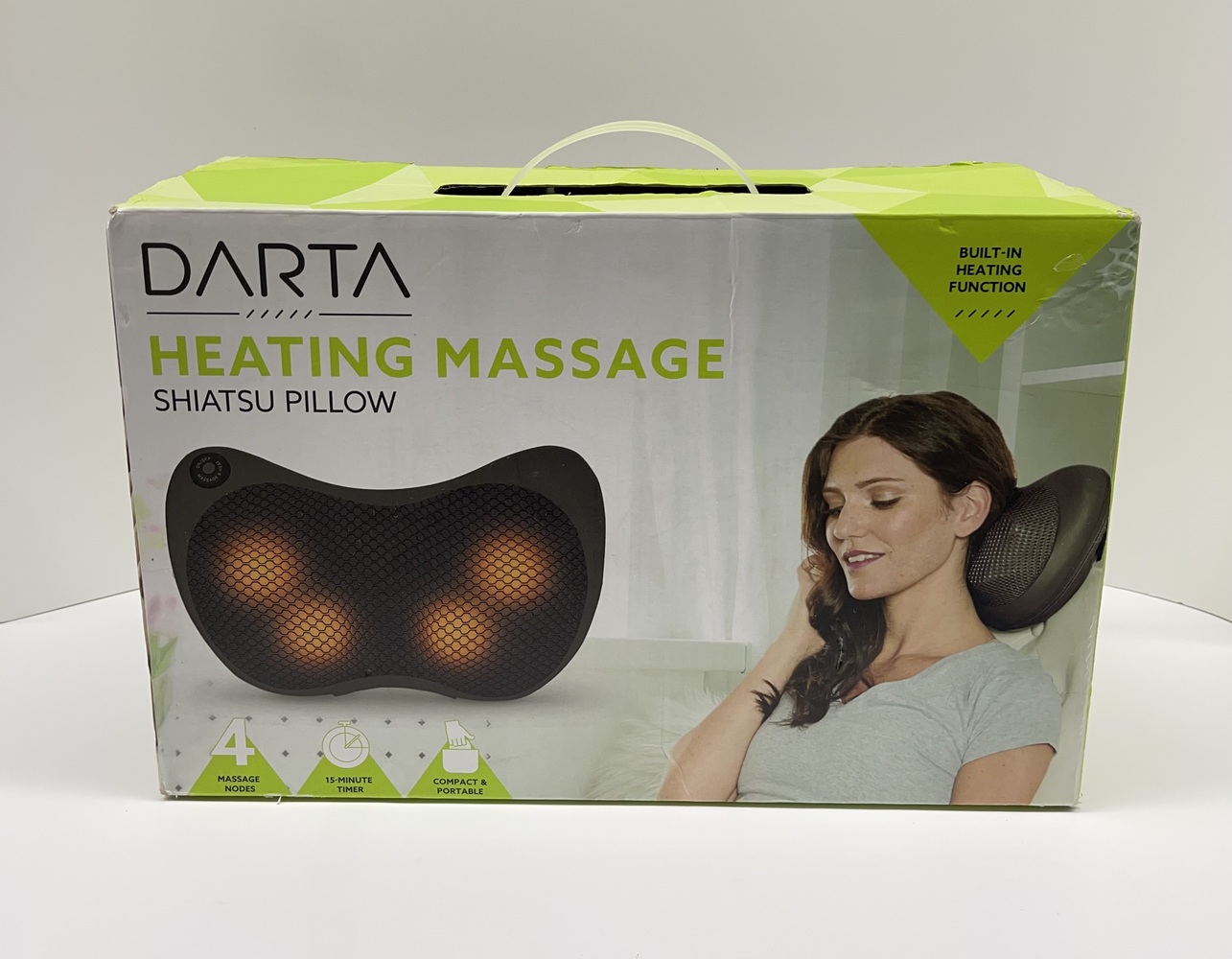 Darta heating on sale massage shiatsu pillow