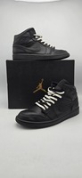 Air Jordan 1 Low Nike Triple Black size 13 Men's with Box