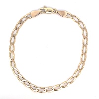  14kt Yellow Gold 8.75" Curb Link Bracelet