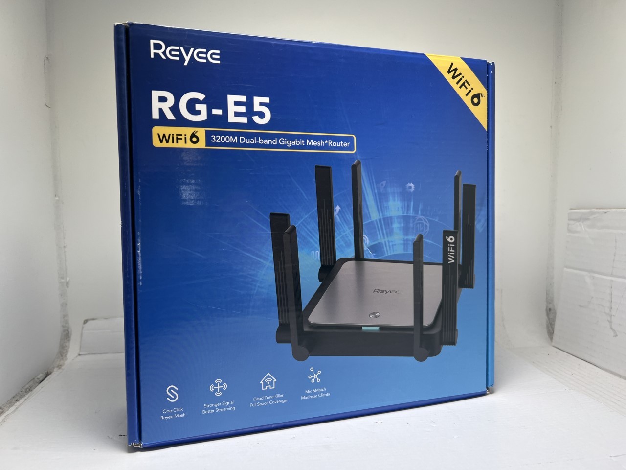 Reyee WiFi 6 Router AX3200 Wireless Router Router, High Speed