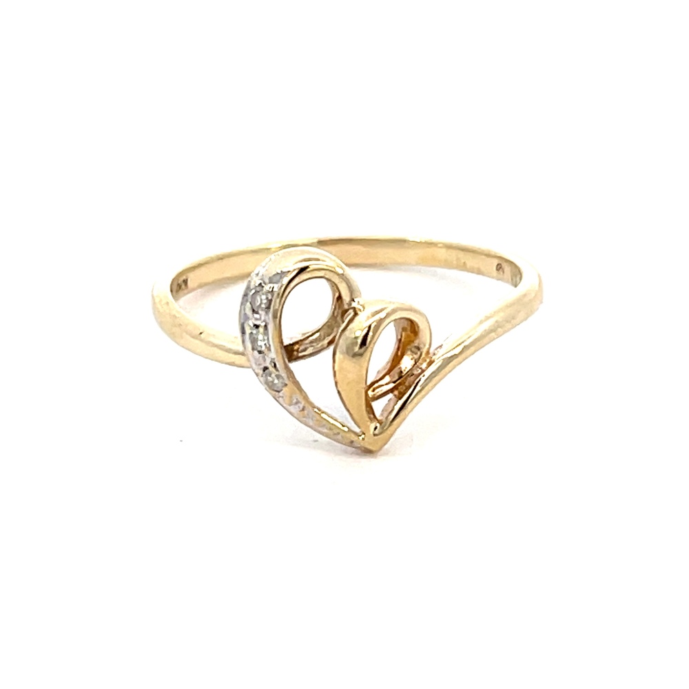 Buy Mahi Christmas Special With Swarovski Crystals Red Double Heart Gold  Plated Valentine Love Ring For Women Fr1104001Gred Online at Low Prices in  India - Paytmmall.com