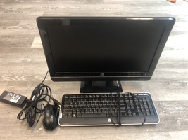 HP Omni  Monitor w/ keyboard + mouse  om100-5052/ Used