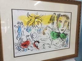 Marc Chagall Homecoming With Certificate
