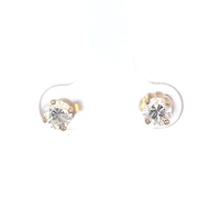 14kt Yellow Gold 1.00ct tw Diamond Stud Earrings