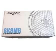 Skar Audio FULL RANGE MARINE SPEAKER 250 WATTS- sk8MB- OPEN BOX 