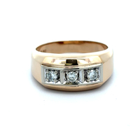 14kt Yellow Gold .30ct tw Diamond Ring