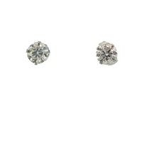 10kt White Gold 1.00ct tw Diamond Stud Earrings