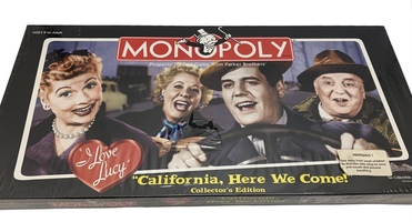 Monopoly "I Love Lucy" "California Here We Come" Collectors Edition Board Game