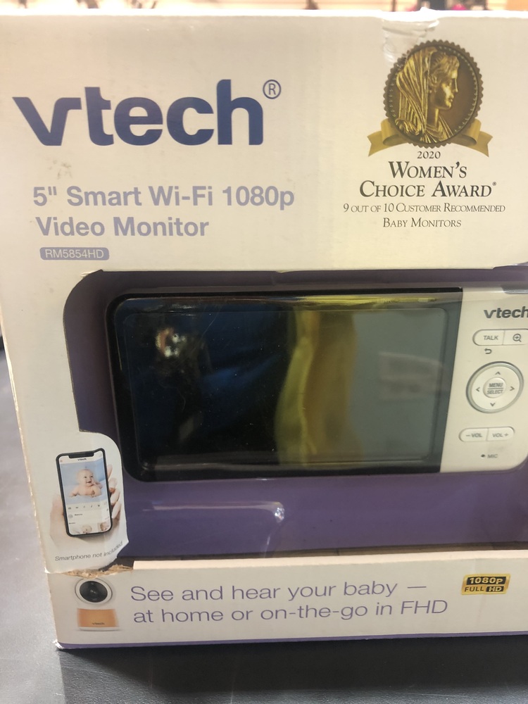   Vtech RM5854HD 5 Smart Wi-Fi 1080p Video Monitor / new in box