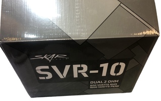 SKAR  SVR-10 D2/  1 SINGLE SUBWOOFER / OPEN BOX NEW 