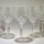 5x Waterford Crystal Powerscourt Goblets 7 3/8" Claret Wine EUC