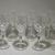 Waterford Crystal Powerscourt Wine Glass 7" Claret Goblet EUC set of 8