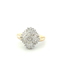14kt Yellow Gold .50ct tw Diamond Ring Size 7