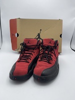 Air Jordan 12 Retro Reverse Flu Game Red & Black Size 10 