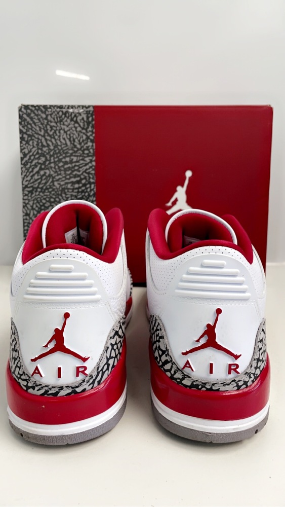 Jordan Men's Air Jordan 3 CT8532 126 Cardinal - Size10