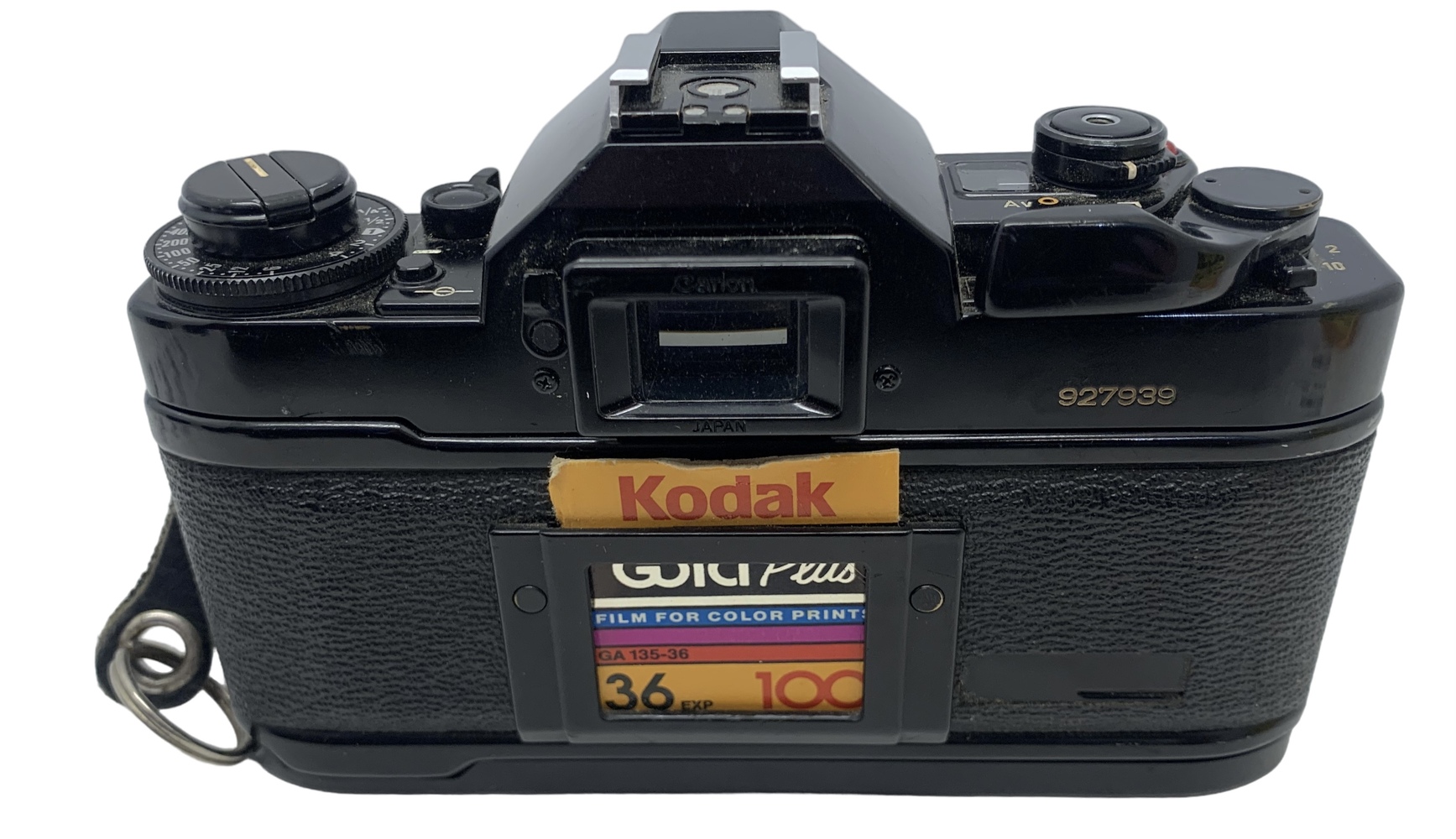 Vintage Cannon a1 Black 35mm Film SLR Camera 