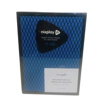 Nixplay 10.1 inch Smart Digital Photo Frame W/ WiFi Black W10F Factory Sealed