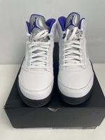 Nike Air Jordan V 5 Retro White Dark Concord Purple Grape DD0587-141 Men's